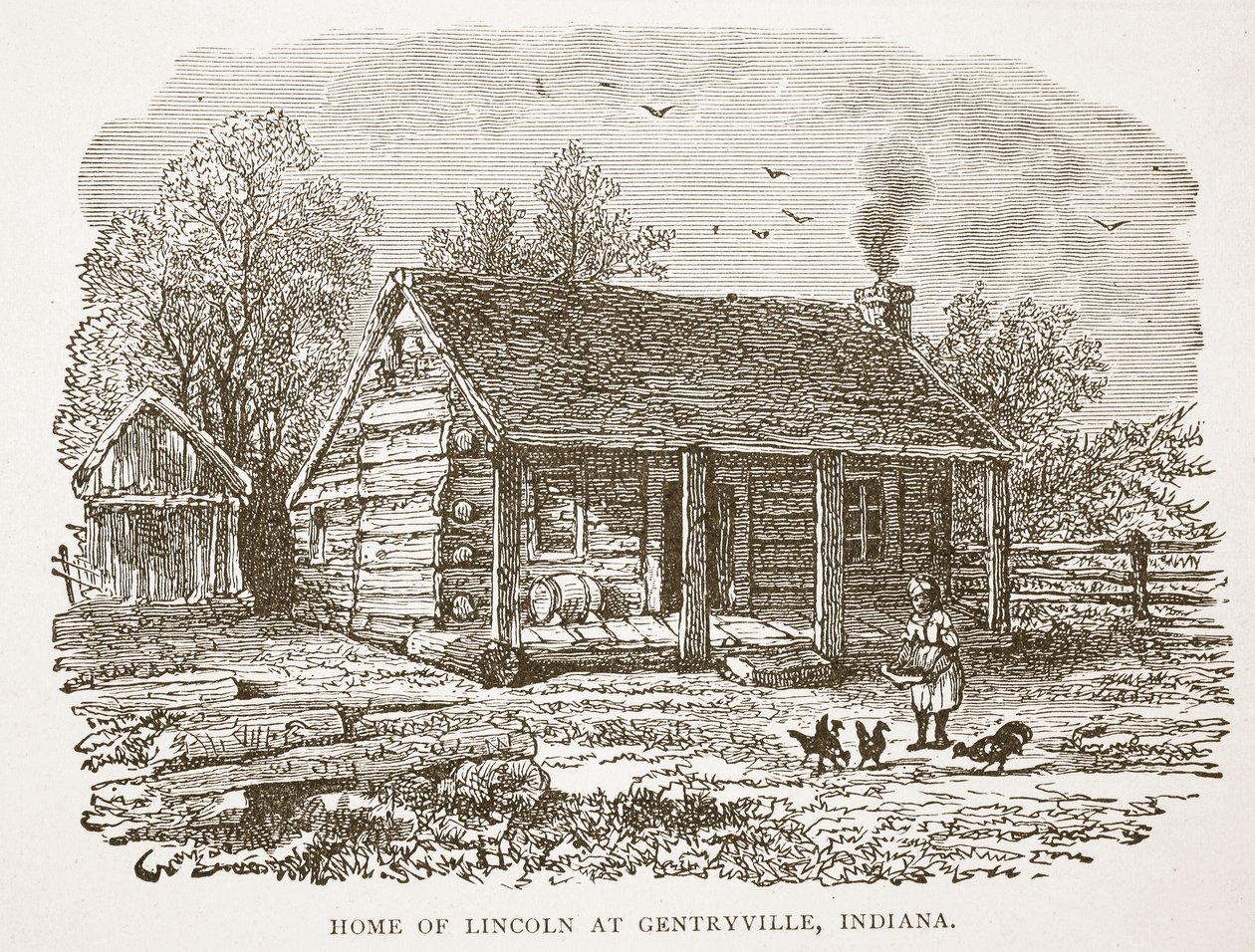 Bir kitap barından, Gentryville, Indiana
