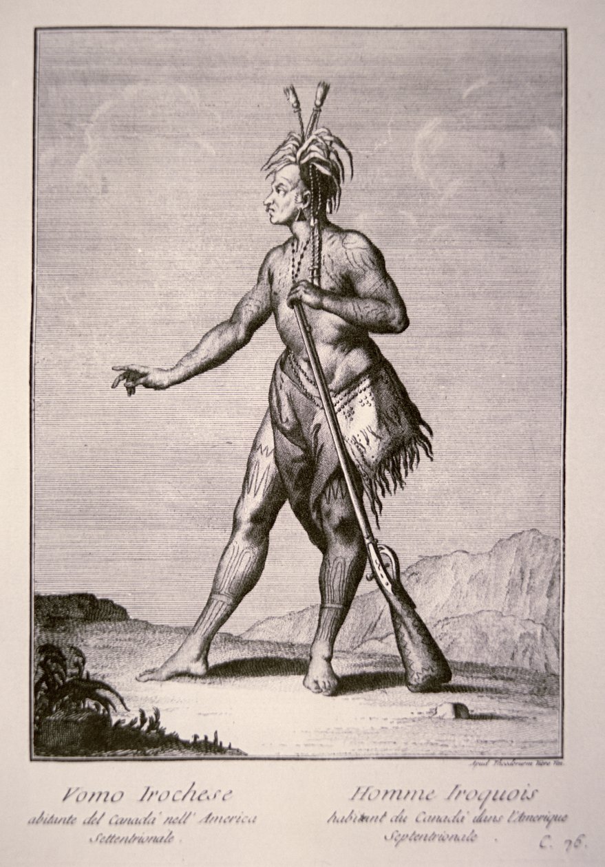 İroquois Savaşçısı by American School