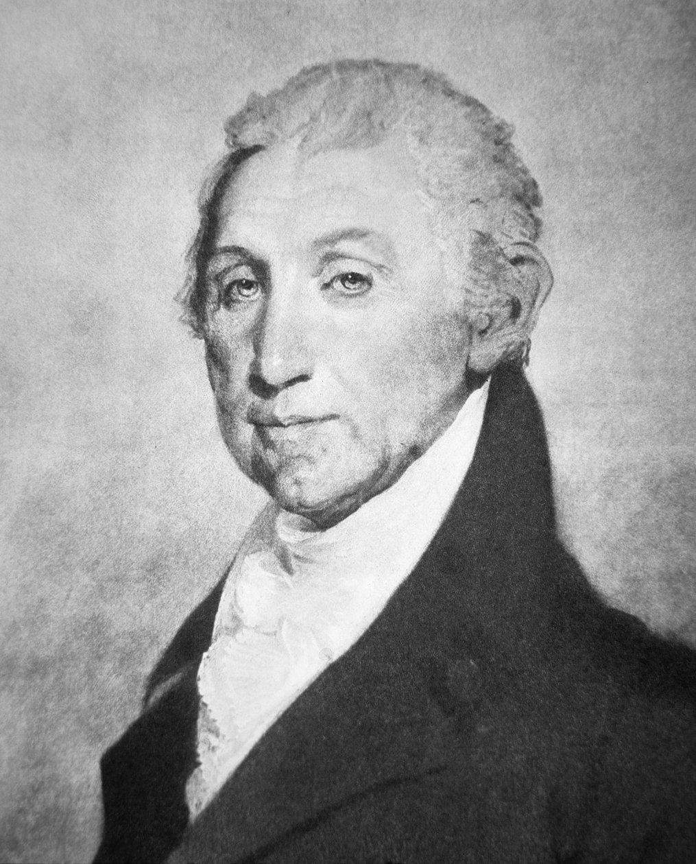 James Monroe (1758-1831) (taş) by American School