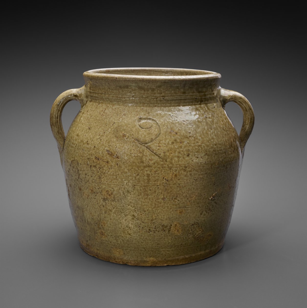 Kavanoz, c. 1865-1900 (alkali ve slip-sırlı çömlek) by American School