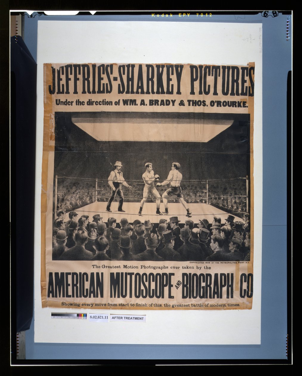 Jeffries-Sharkey resimleri - Wm yönetiminde. A. Brady ve Thos. O