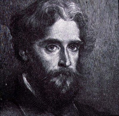 John Lothrop Motley (1814-1877) Amerikalı Diplomat ve Tarihçi (gravür) by American School