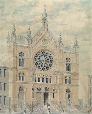 Khal Adath Jeshurun Sinagogu, New York by American School