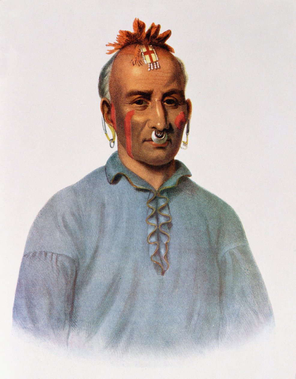 Kish-Kal-Wa, bir Shawnee Chief, Thomas L. McKenney ve James Hall tarafından yazılan 