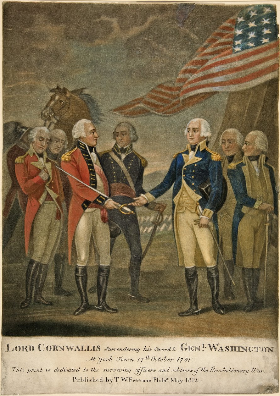 Lord Cornwallis Kılıcını Genl