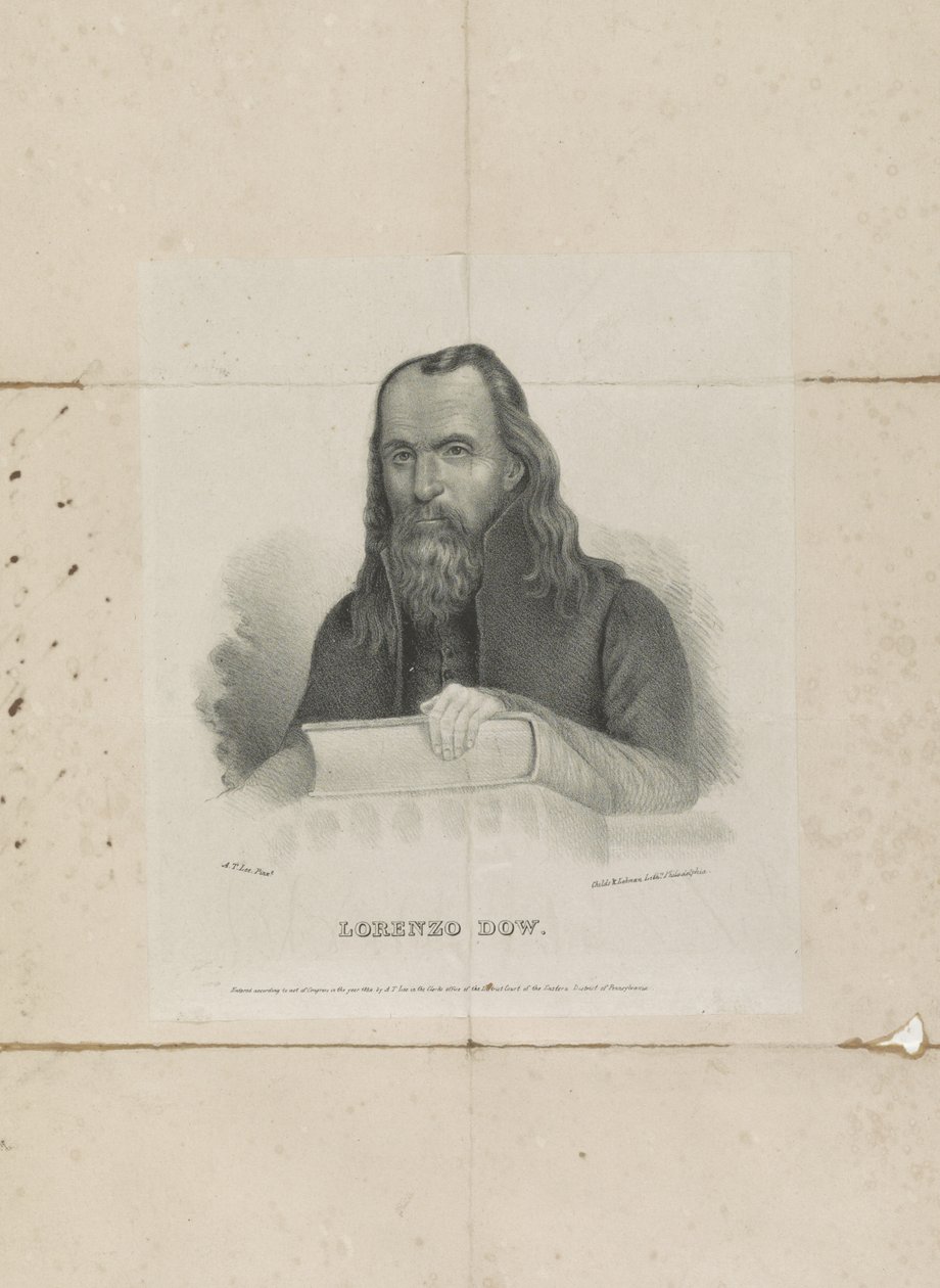 Lorenzo Dow by American School