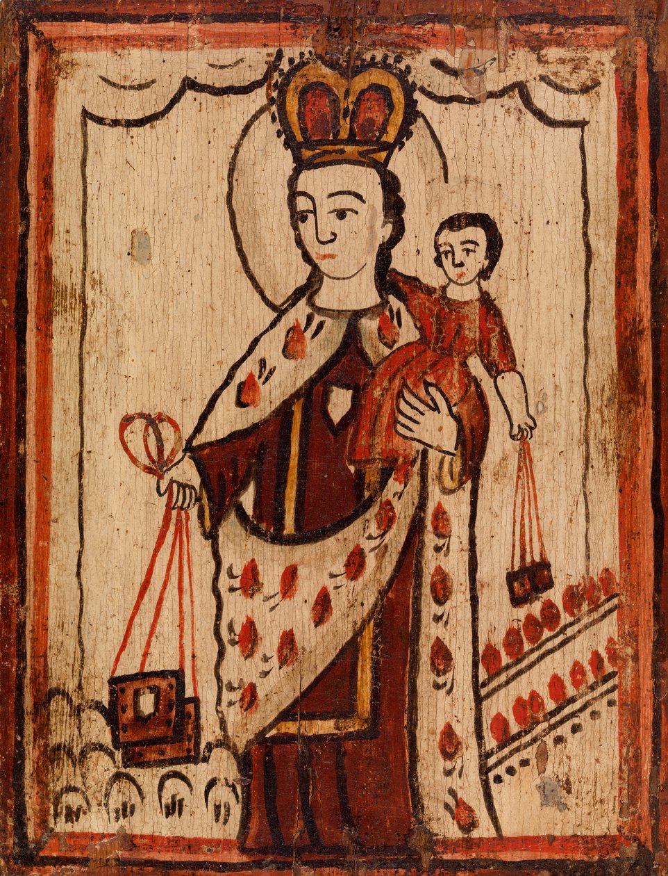 madonna ve çocuk by American School