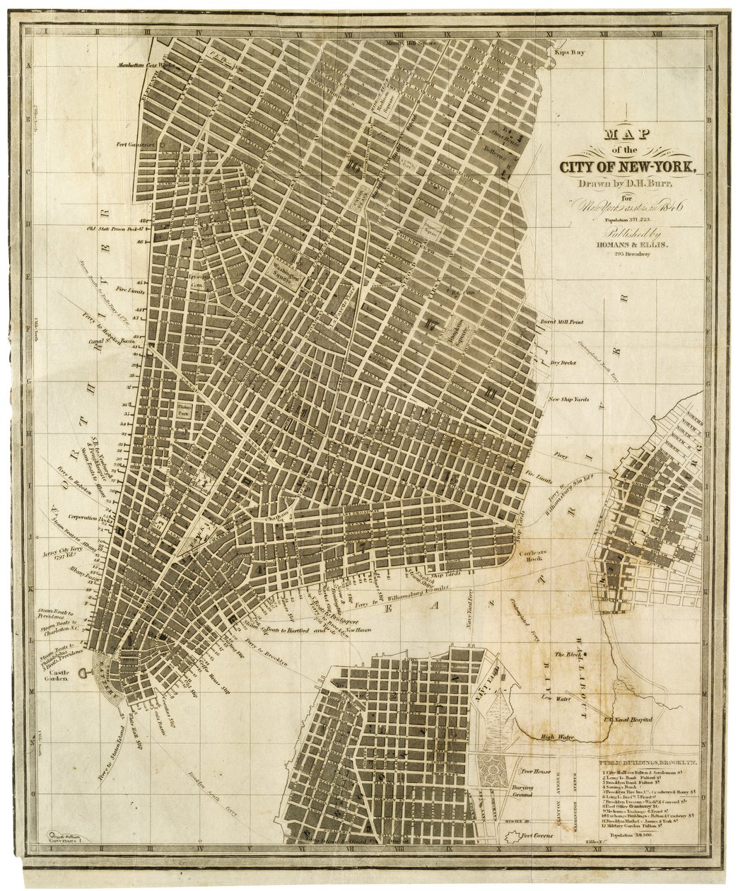 New-York Şehri Haritası [Manhattan