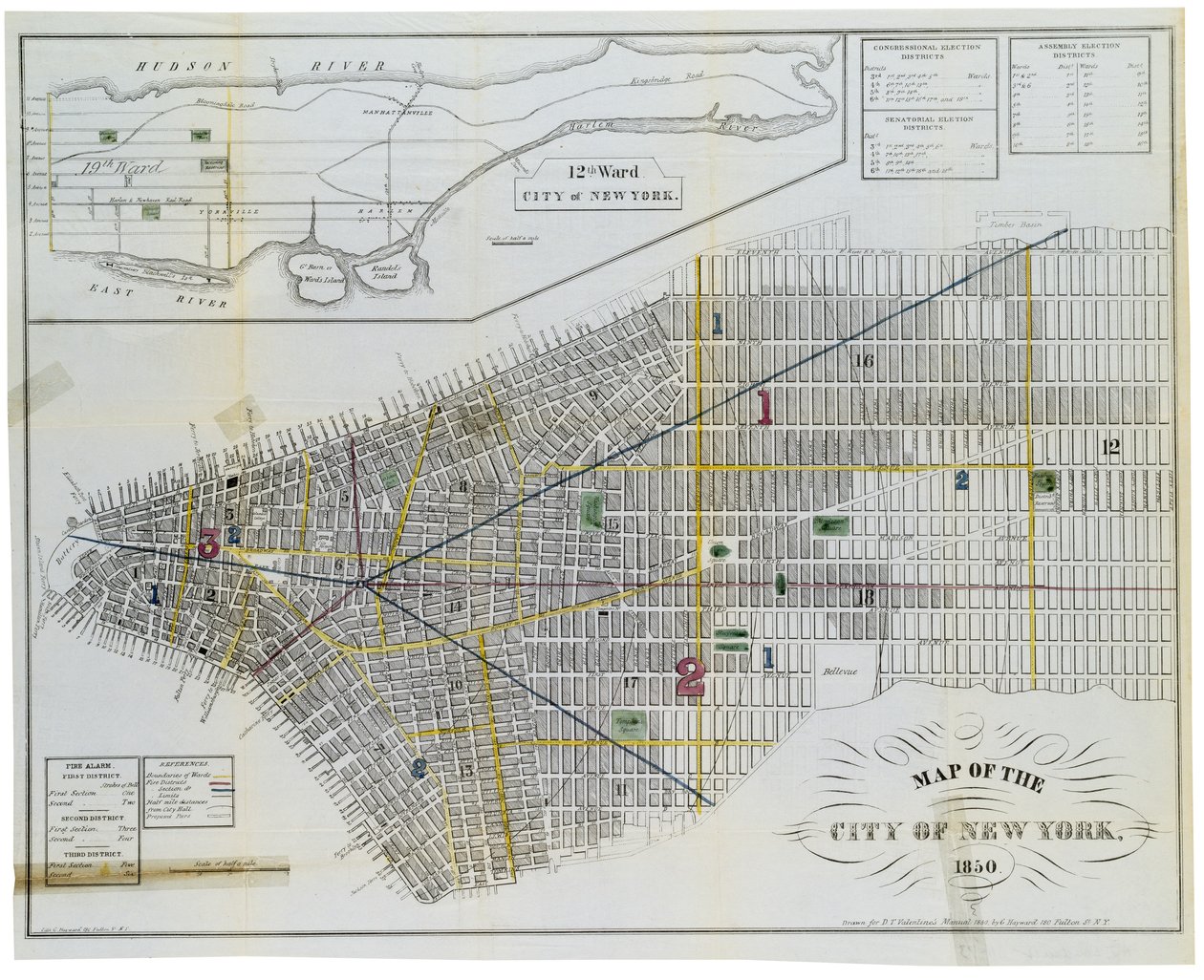 New York Şehri Haritası by American School