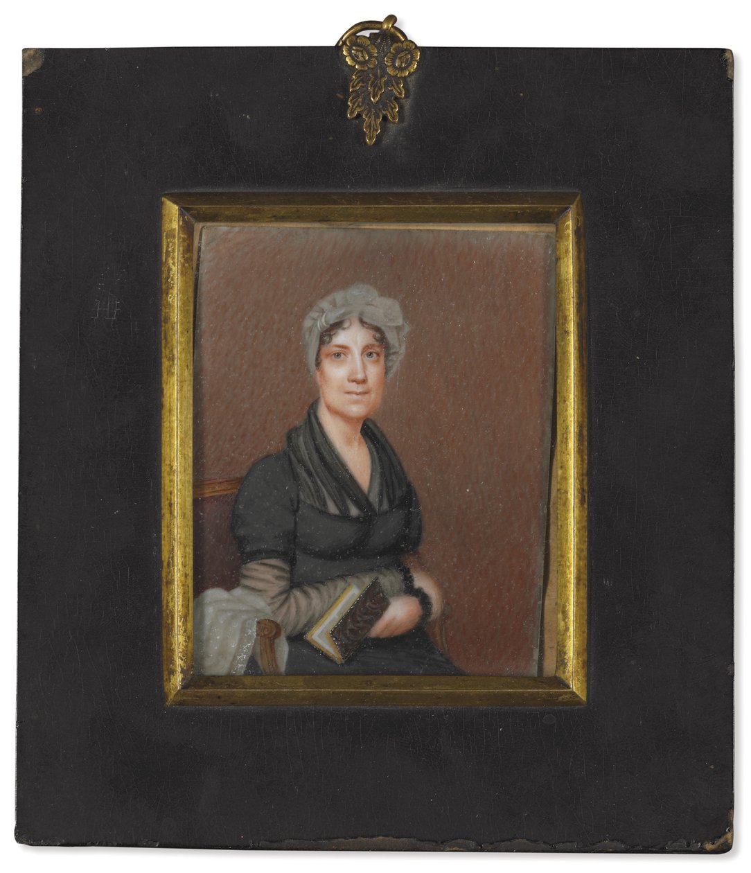 Maria Bowne Osgood, c.1789 (fildişi üzerine w/c) by American School