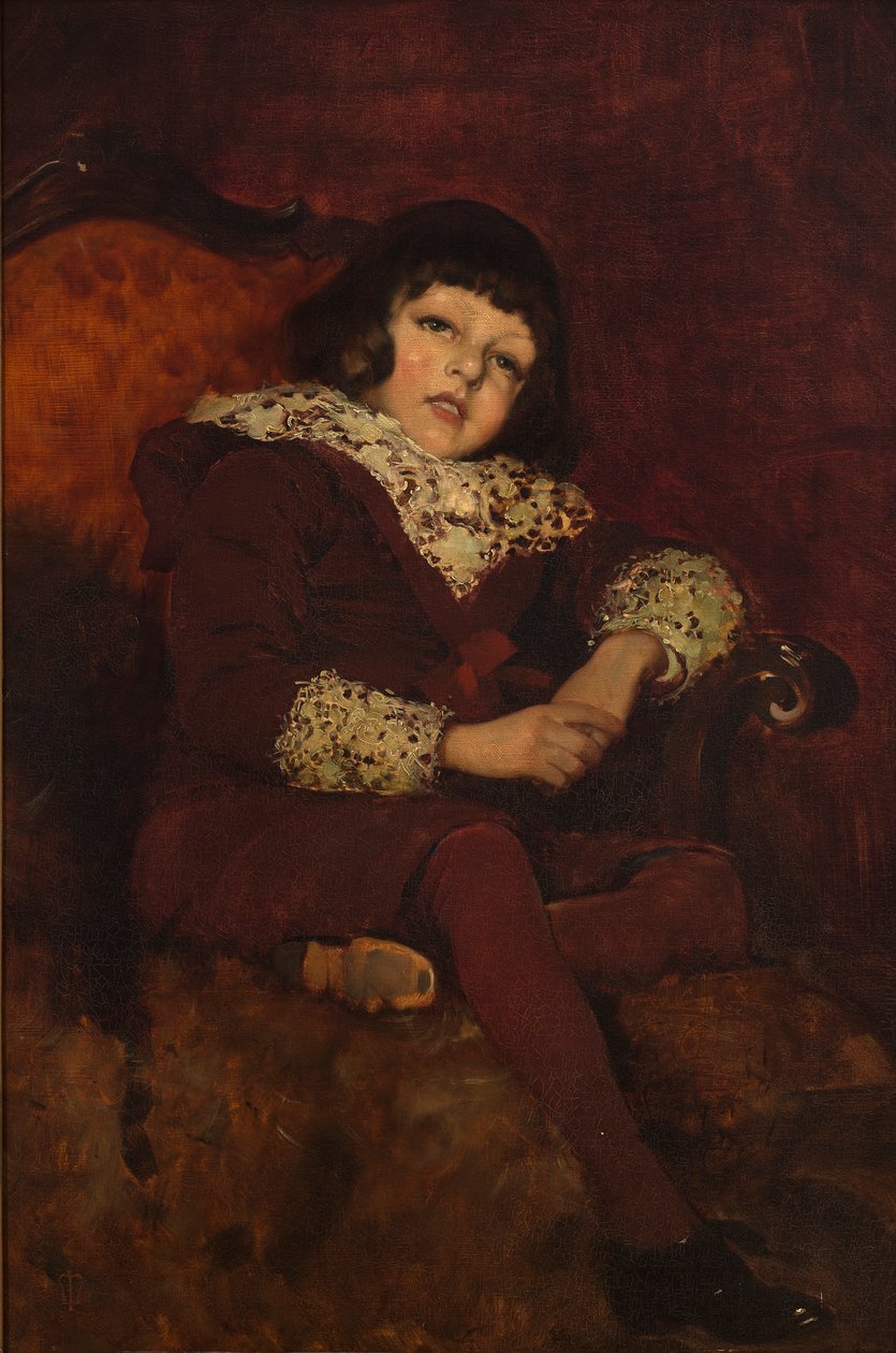 Usta Mavor (tuval üzerine yağlı boya) by American School