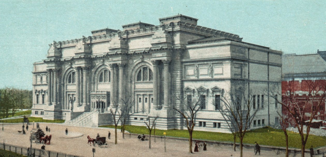 Metropolitan Sanat Müzesi, New York (renkli taş) by American School
