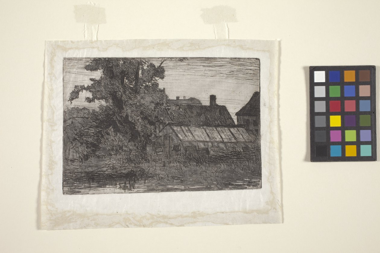 Münih (gravür ve aquatint) by American School