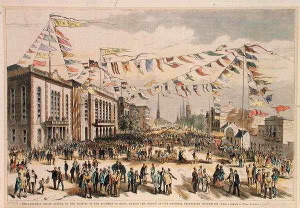 Ulusal Cumhuriyet Konvansiyonu, Broad St. Philadelphia, 