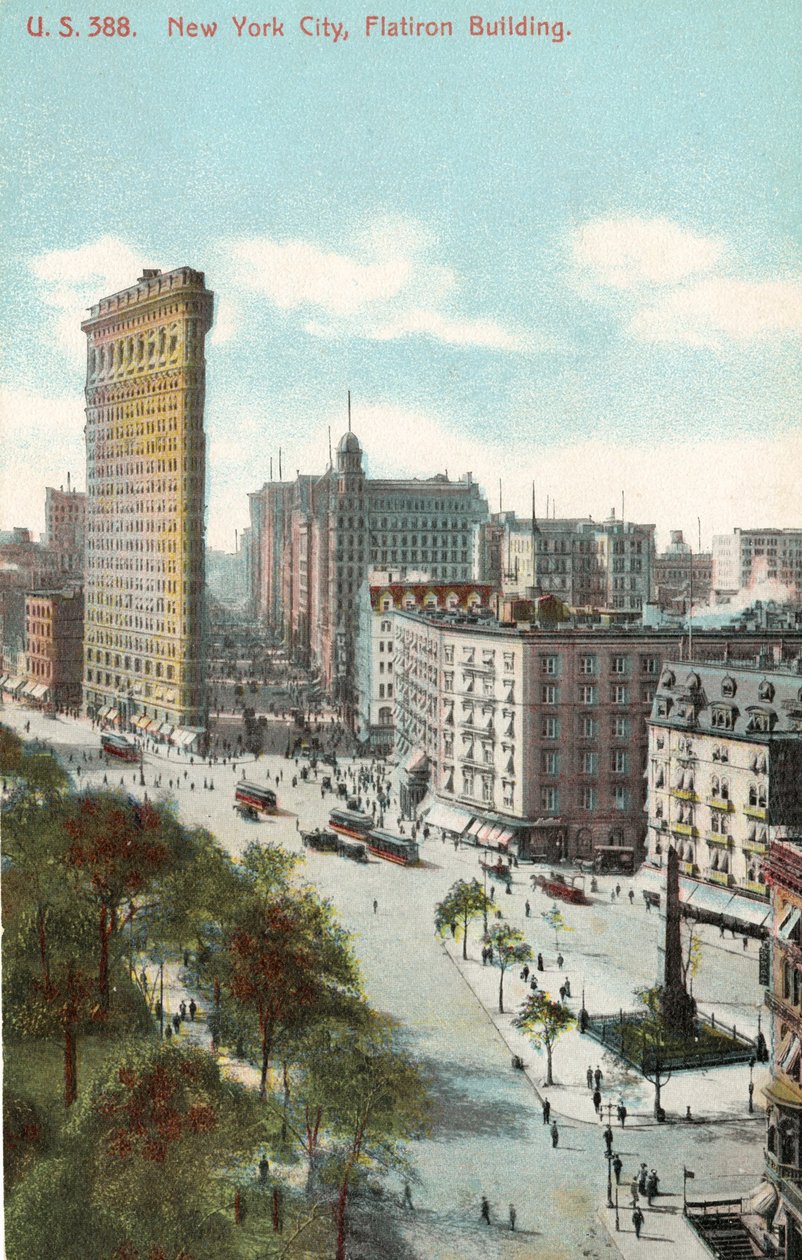 New York City, Flatiron Binası by American School