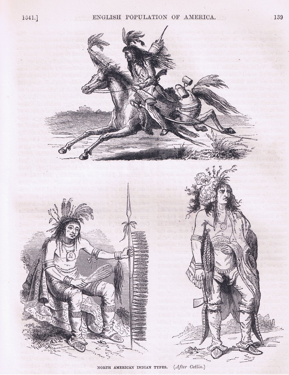 Kuzey Amerika Kızılderili türleri (1640