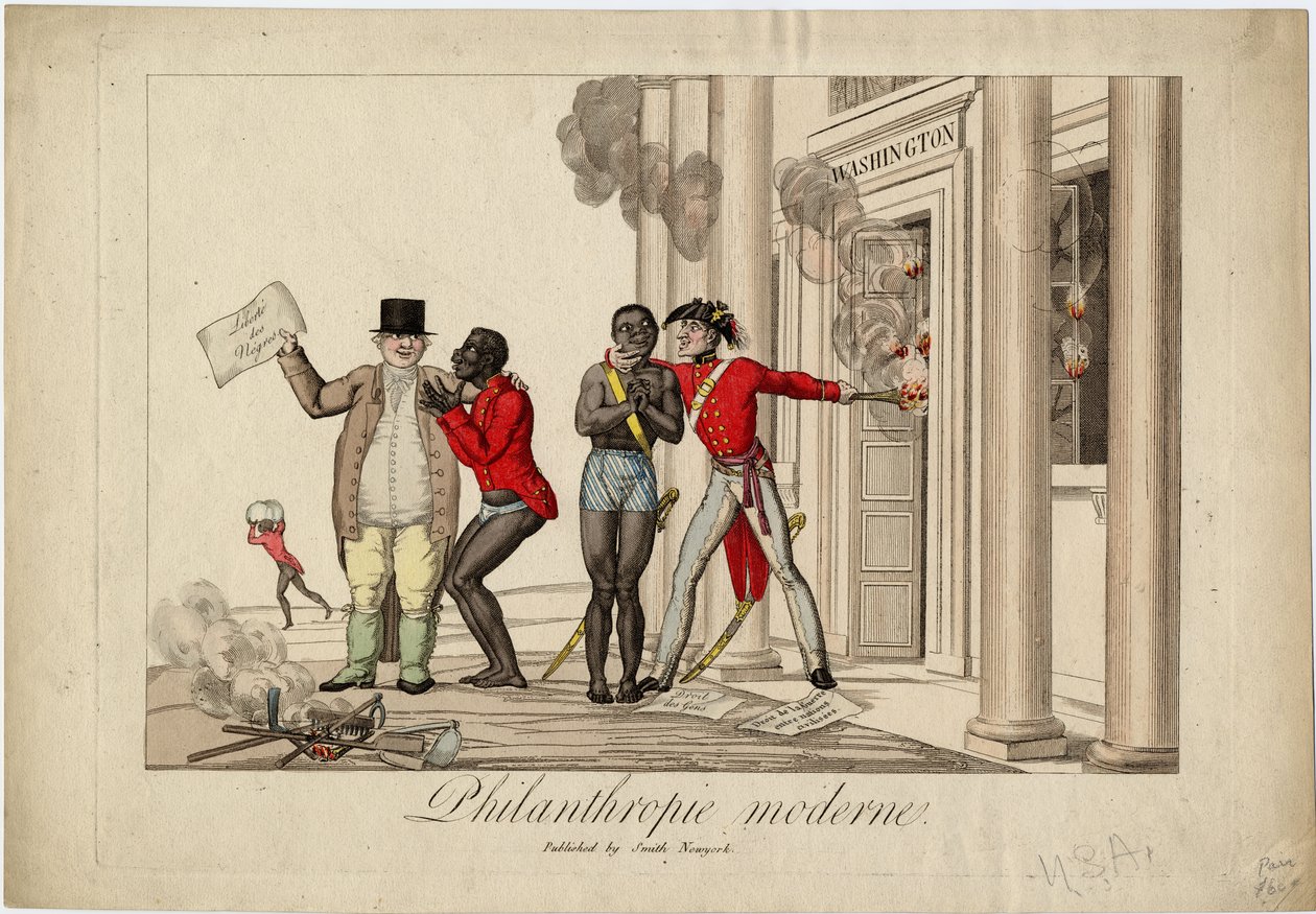 Modern hayırseverlik, c.1813 by American School