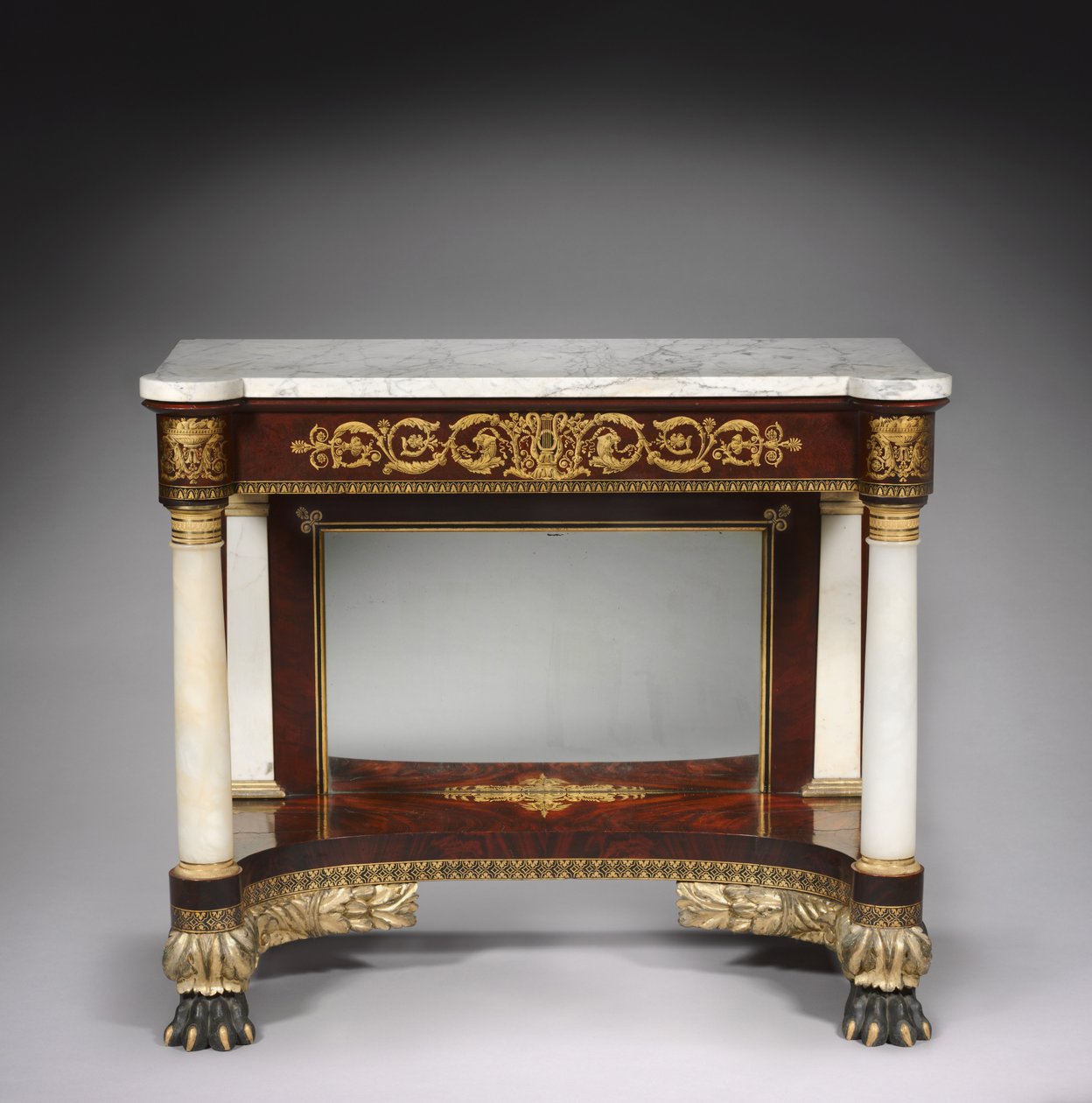 İskele Masası, Joseph Meeks ve Oğulları, c.1829-1835 by American School