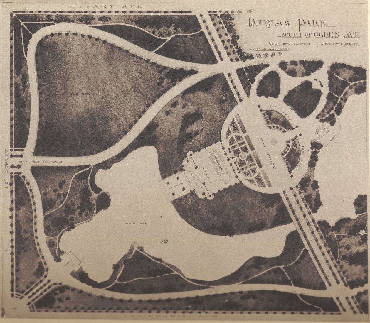 Douglas Park Kış Bahçesi Planı by American School