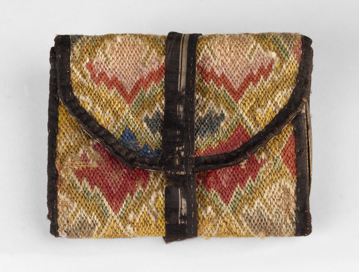 Cep kitabı, c. 1750-1800 (yün, keten, ipek ve buckram) by American School
