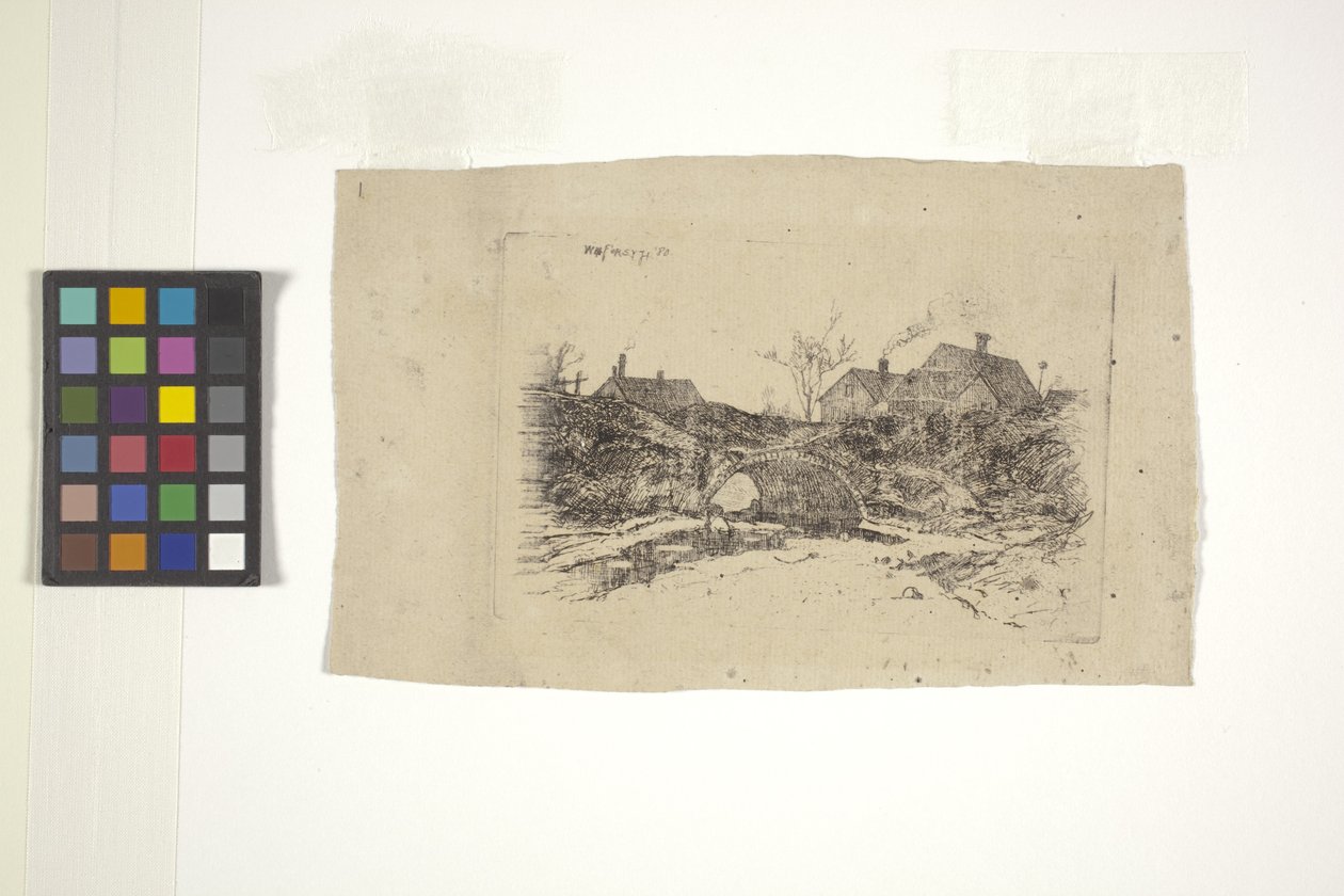 Pogue'S Run, Indianapolis (gravür) by American School