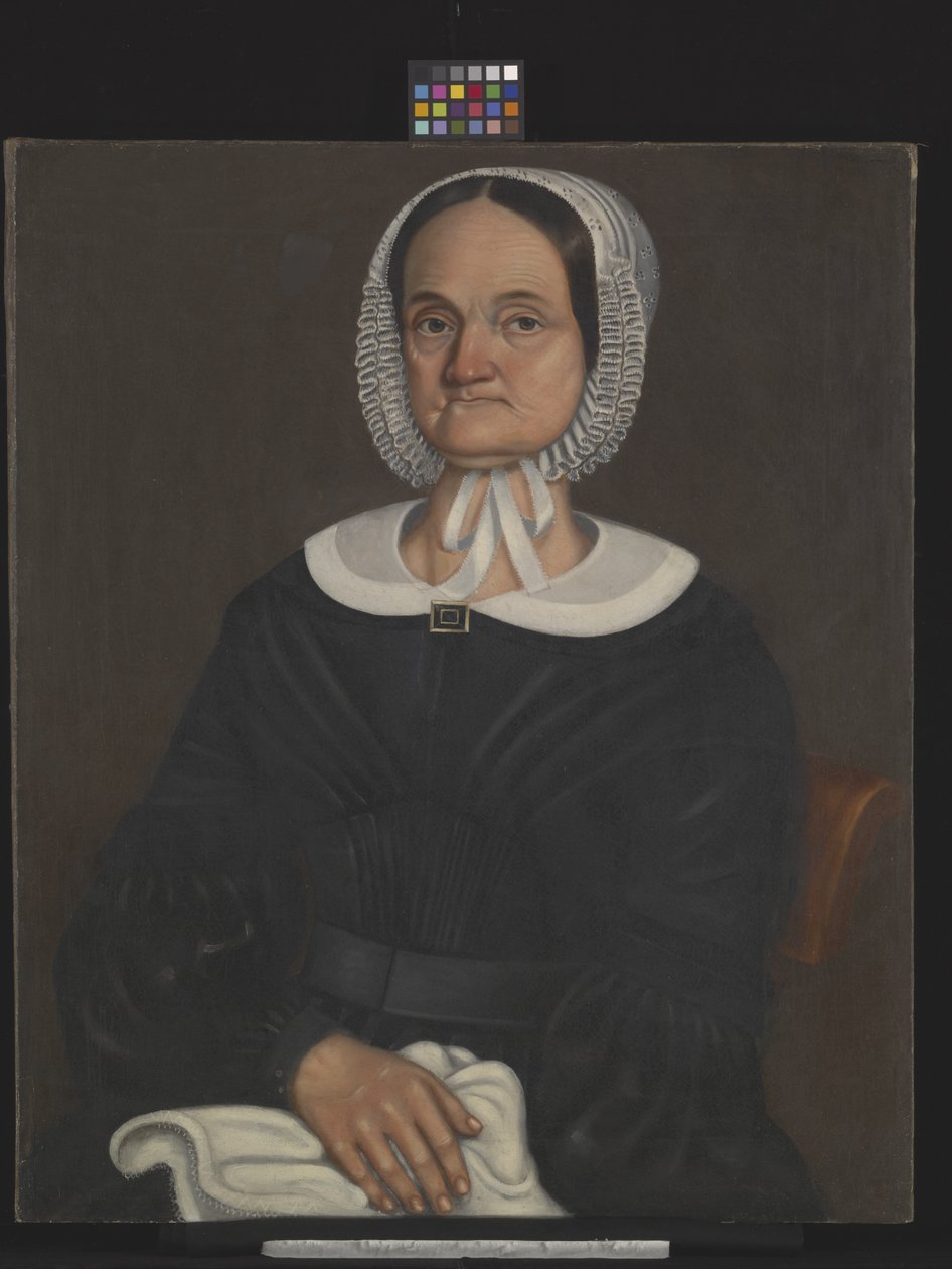 Sally Montgomery'nin Portresi (tuval üzerine yağlıboya) by American School