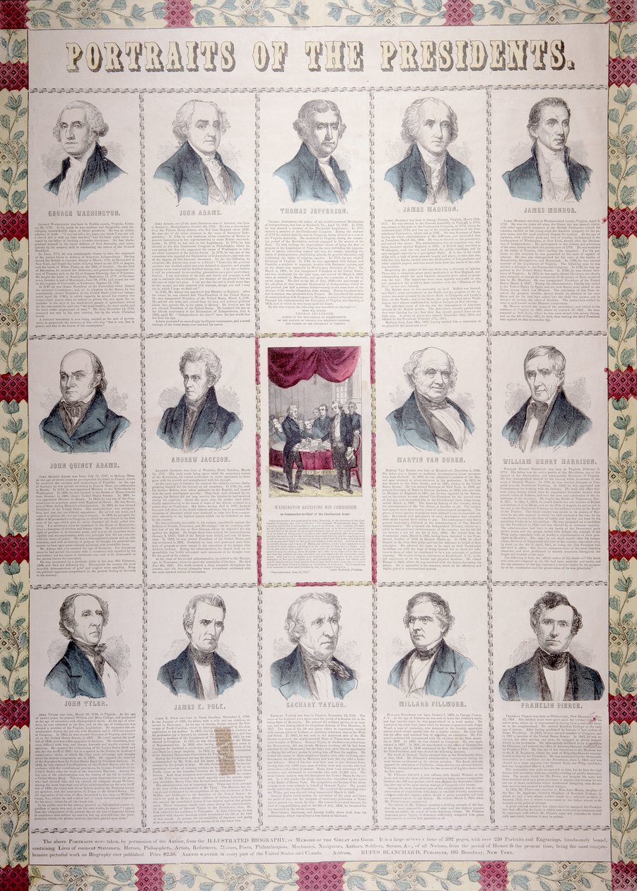 Başkanların Portreleri by American School