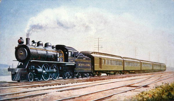 New York Central & Hudson Nehri Demiryolunun 999 No