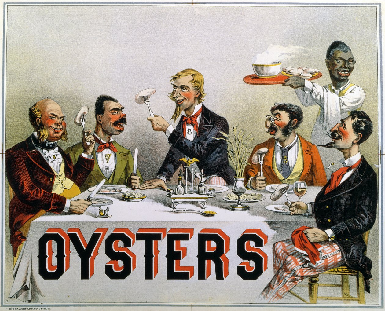 Poster reklam İstiridye by American School