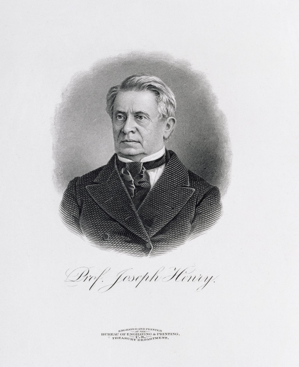 Profesör Joseph Henry (1797-1878) A Memorial of Joseph Henry, Washington, 1880 by American School