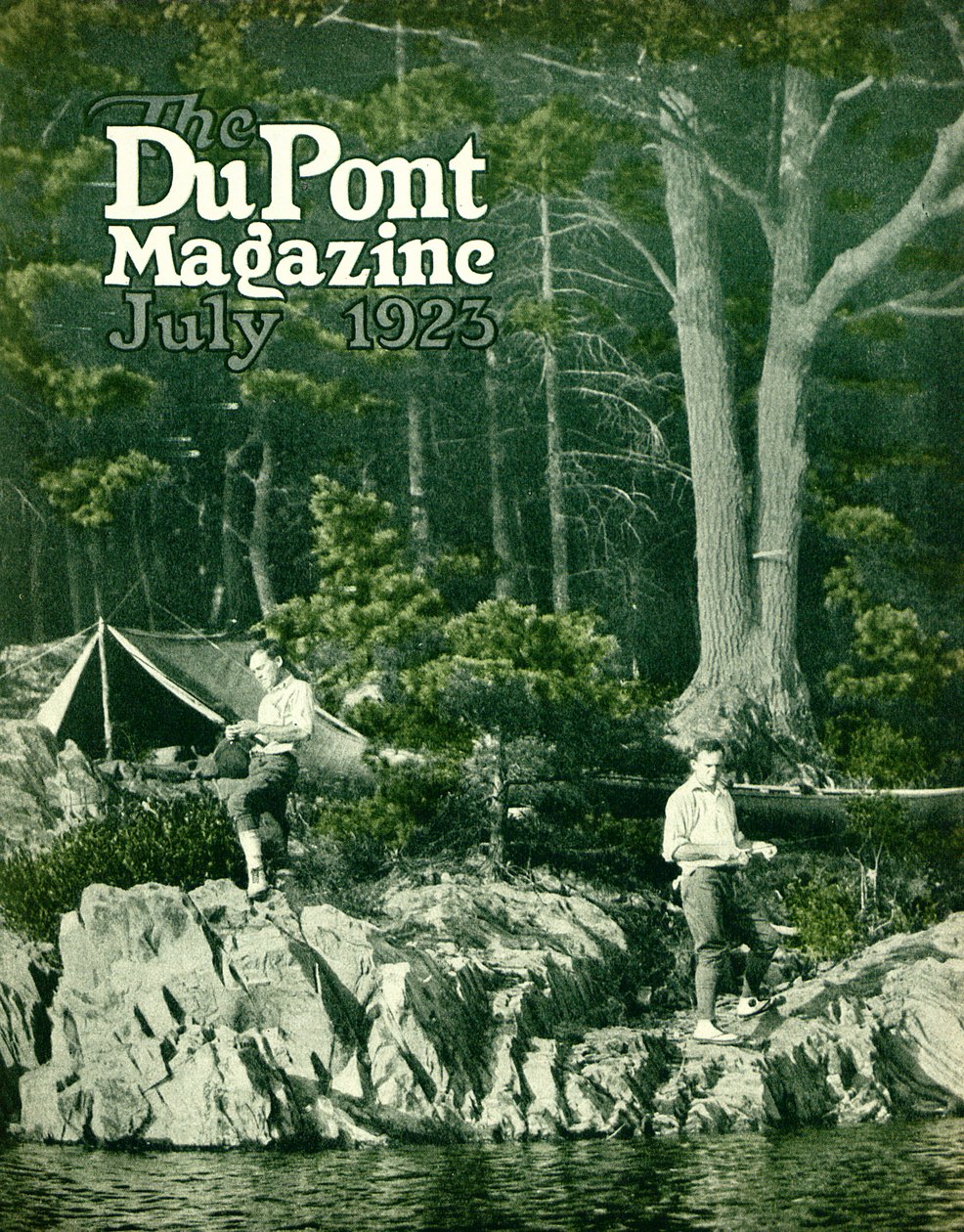 Pyralin balığa gidiyor, DuPont Dergisi