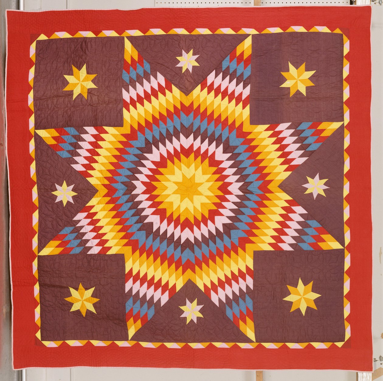 kapitone yorgan by American School