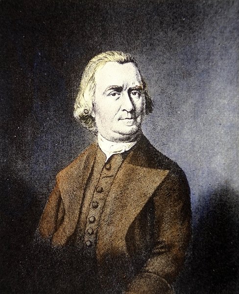 Samuel Adams (renkli taş) by American School