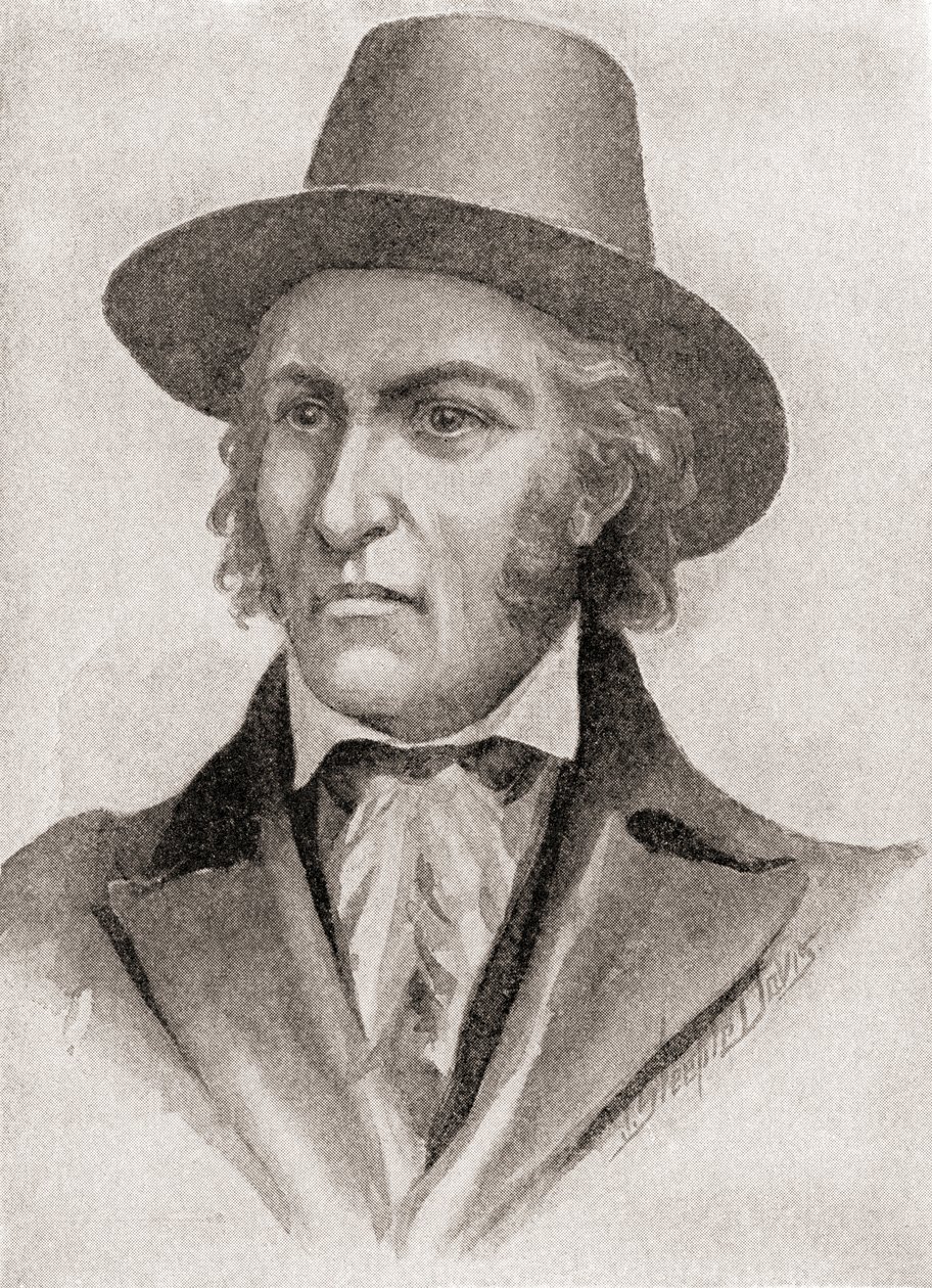 Samuel Chester Reid, 1812 Savaşı sırasında bir korsanın komutanı, 'Ülkemizin Tarihi'nden, 1905'te yayınlandı (litho) by American School