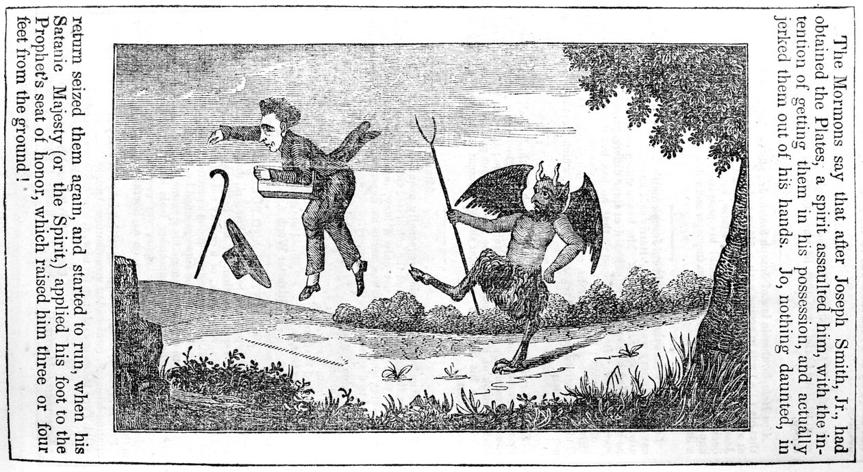 Şeytan, 1842 için Mormon Karşıtı Almanak