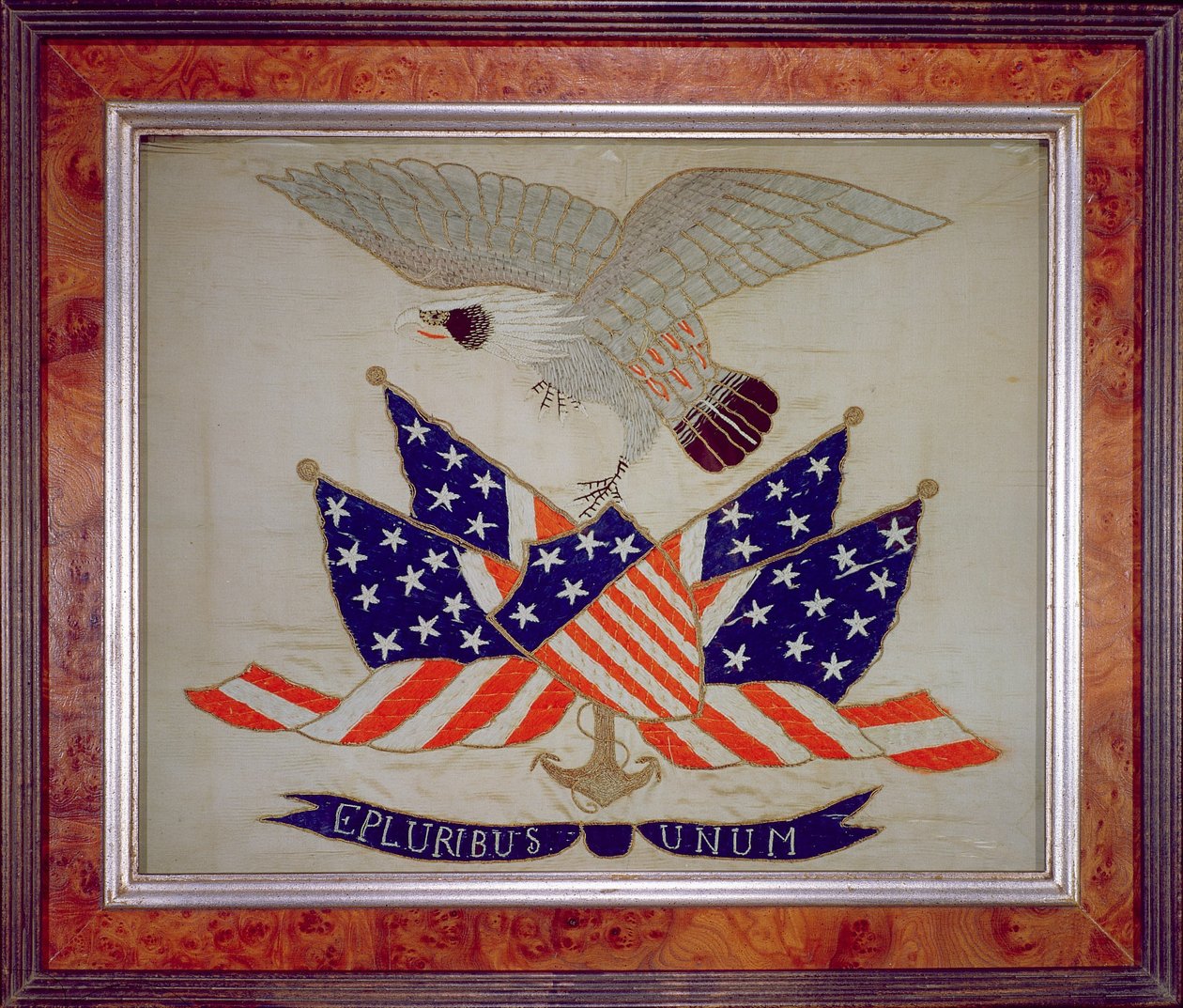 Amerika Birleşik Devletleri Mührü, 1840 dolayları (nakışlı) by American School