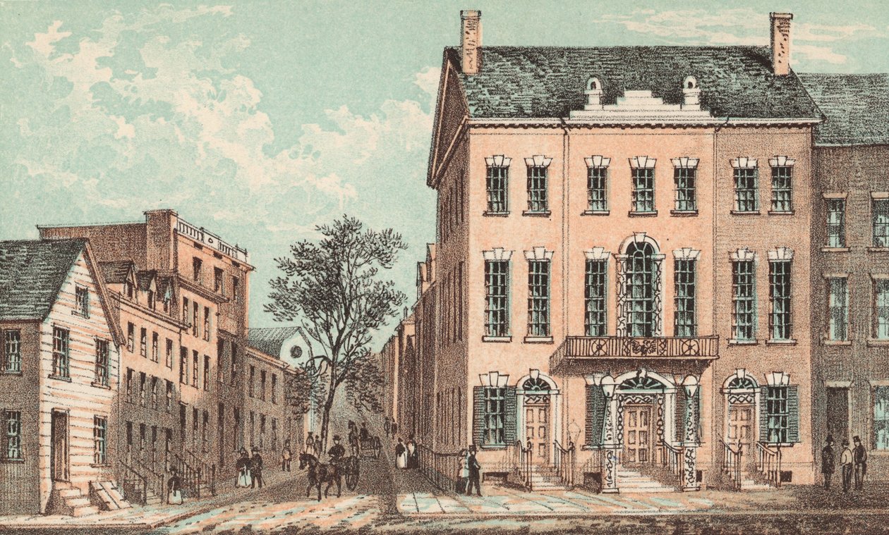 Tammany Salonu, 1830 by American School
