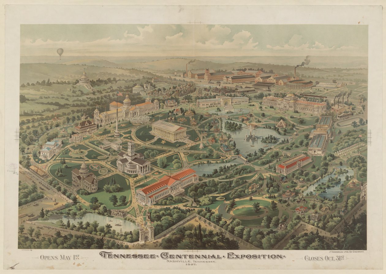 Tennessee Yüzüncü Yıl Sergisi, Nashville, Tennessee, 1897 by American School