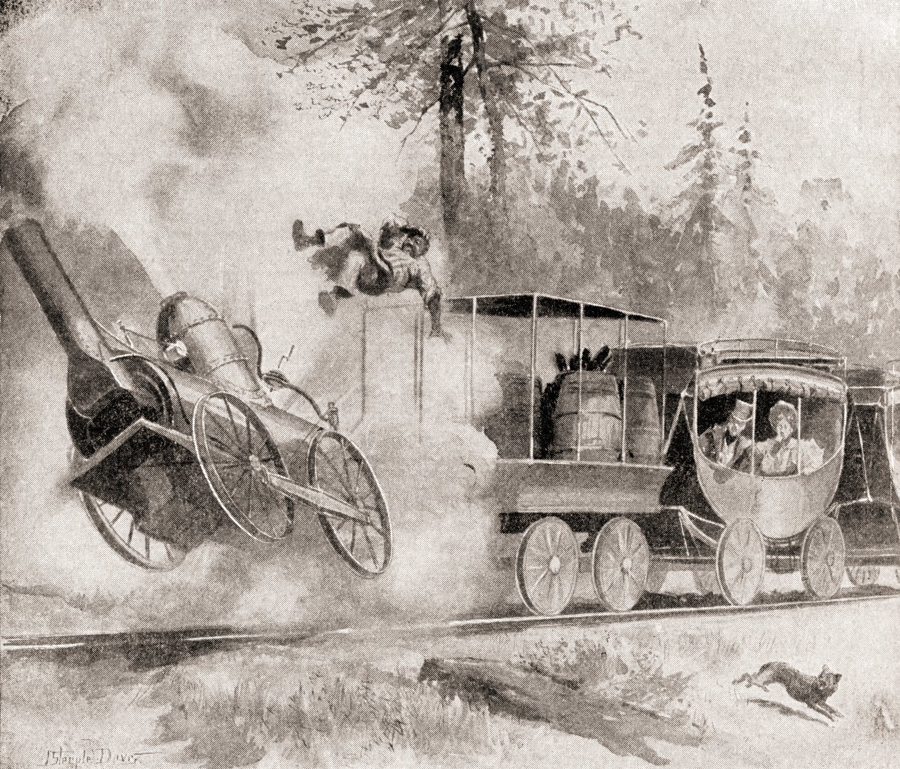 'Ülkemizin Tarihi'nden Charleston'ın En İyi Arkadaşı, 1905'te yayınlandı (lito) by American School