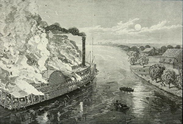 Vicksburg yakınlarındaki Mississippi