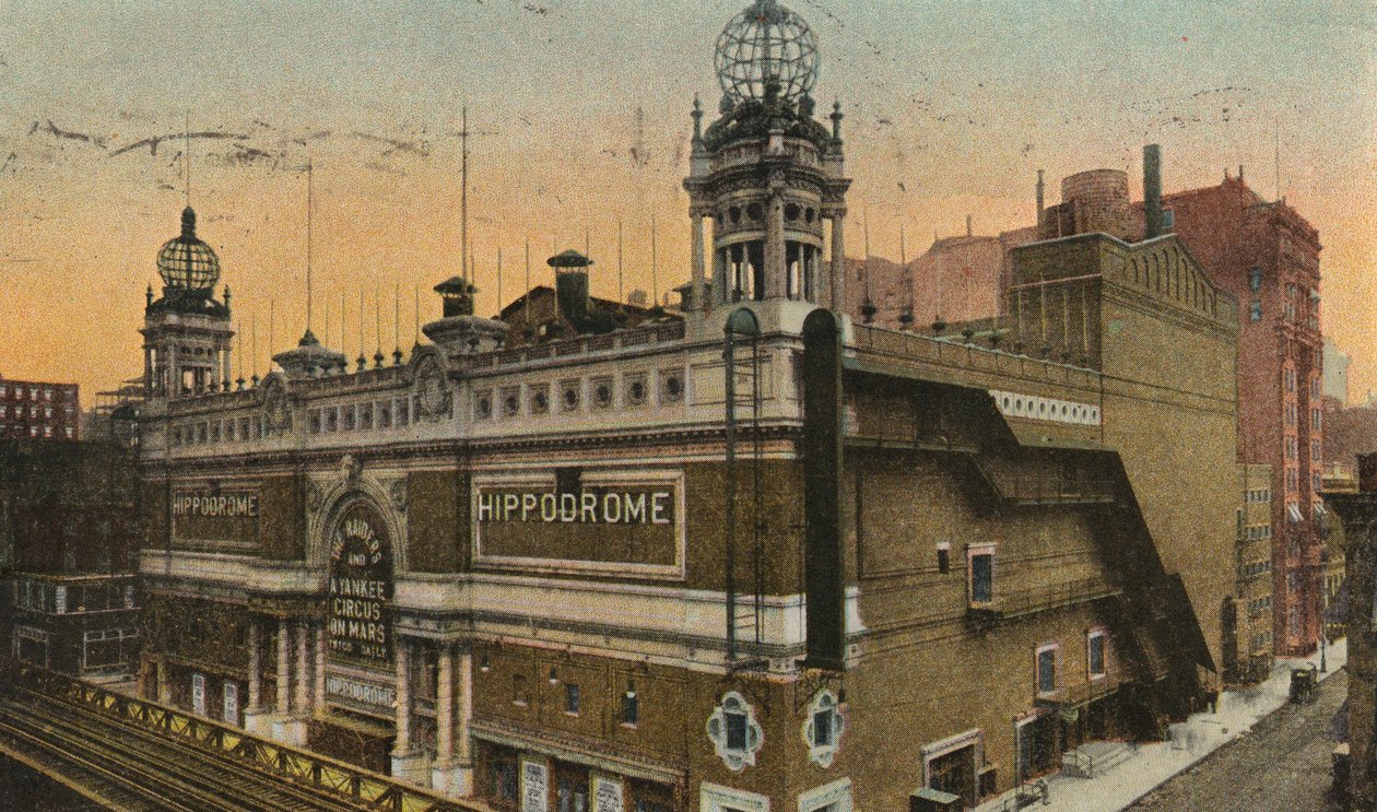 Hipodrom, New York, 1905 by American School