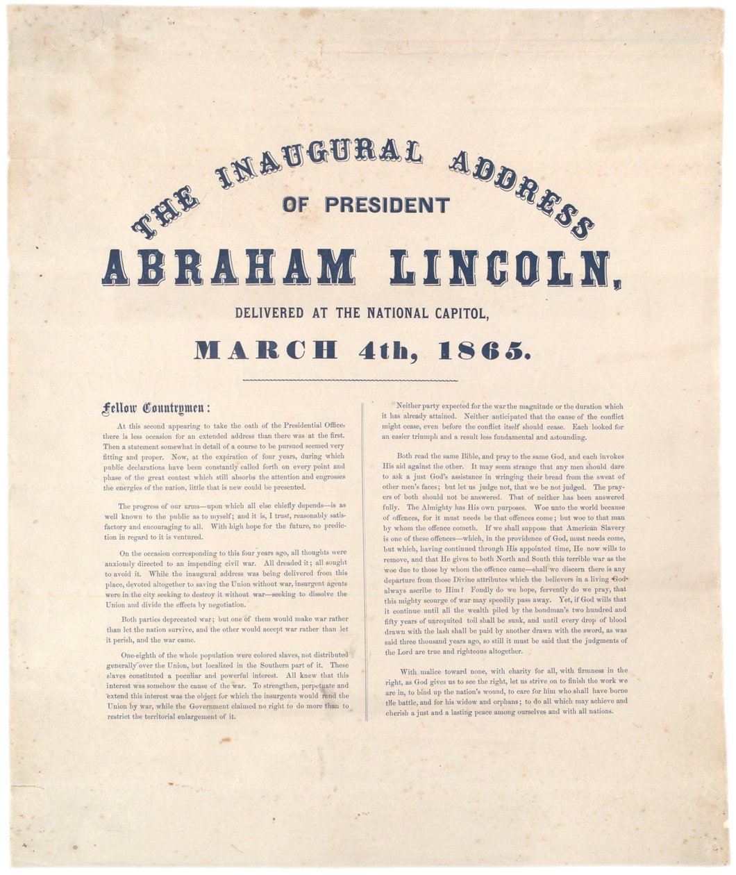 Başkan Abraham Lincoln