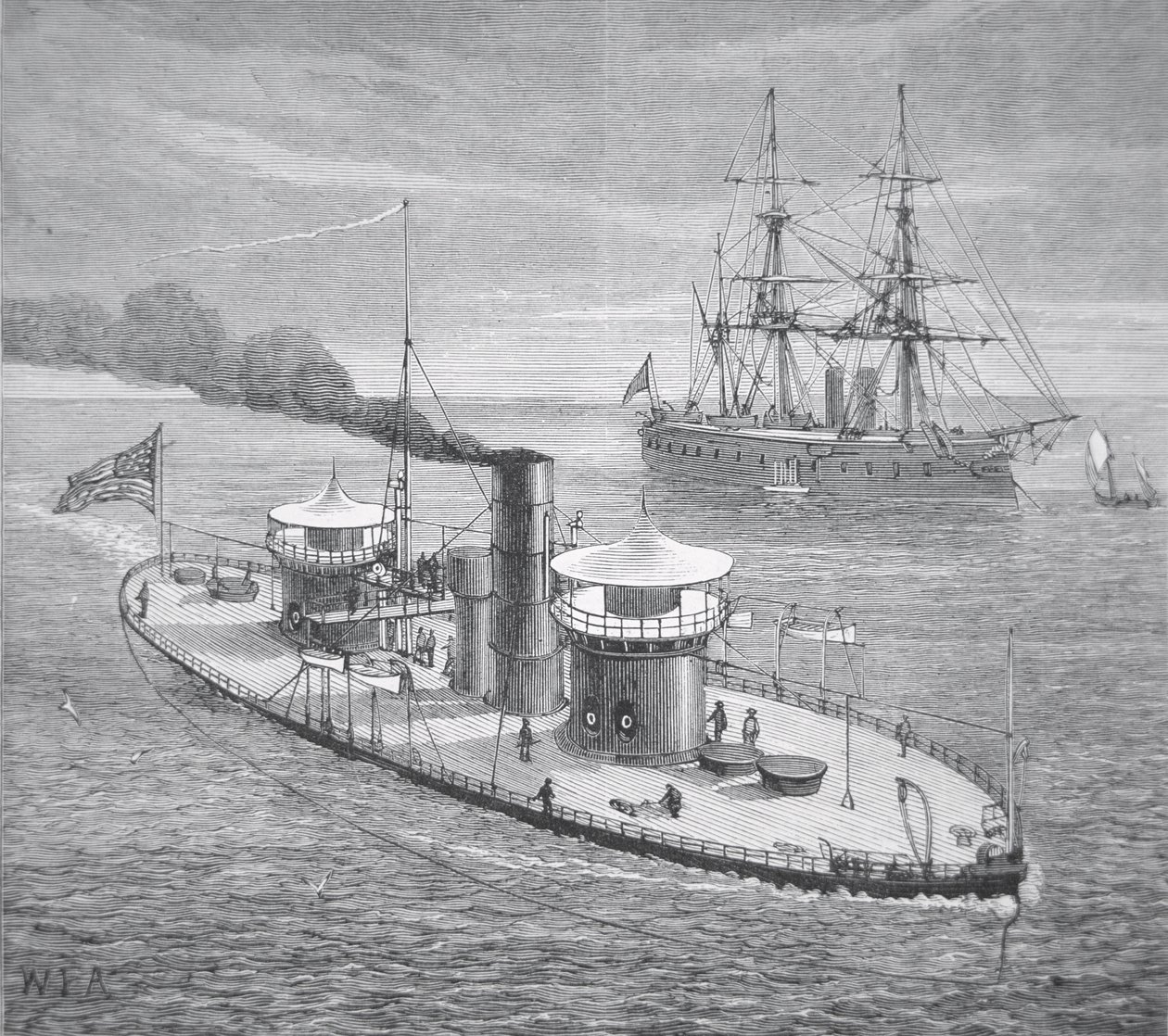 Miantonoma, ikiz taret zırhlı monitör 1863