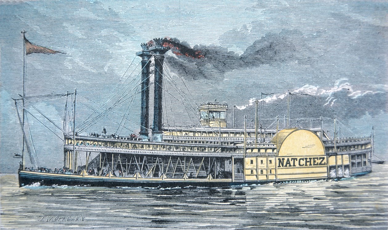 Mississippi yan tekerlekli 