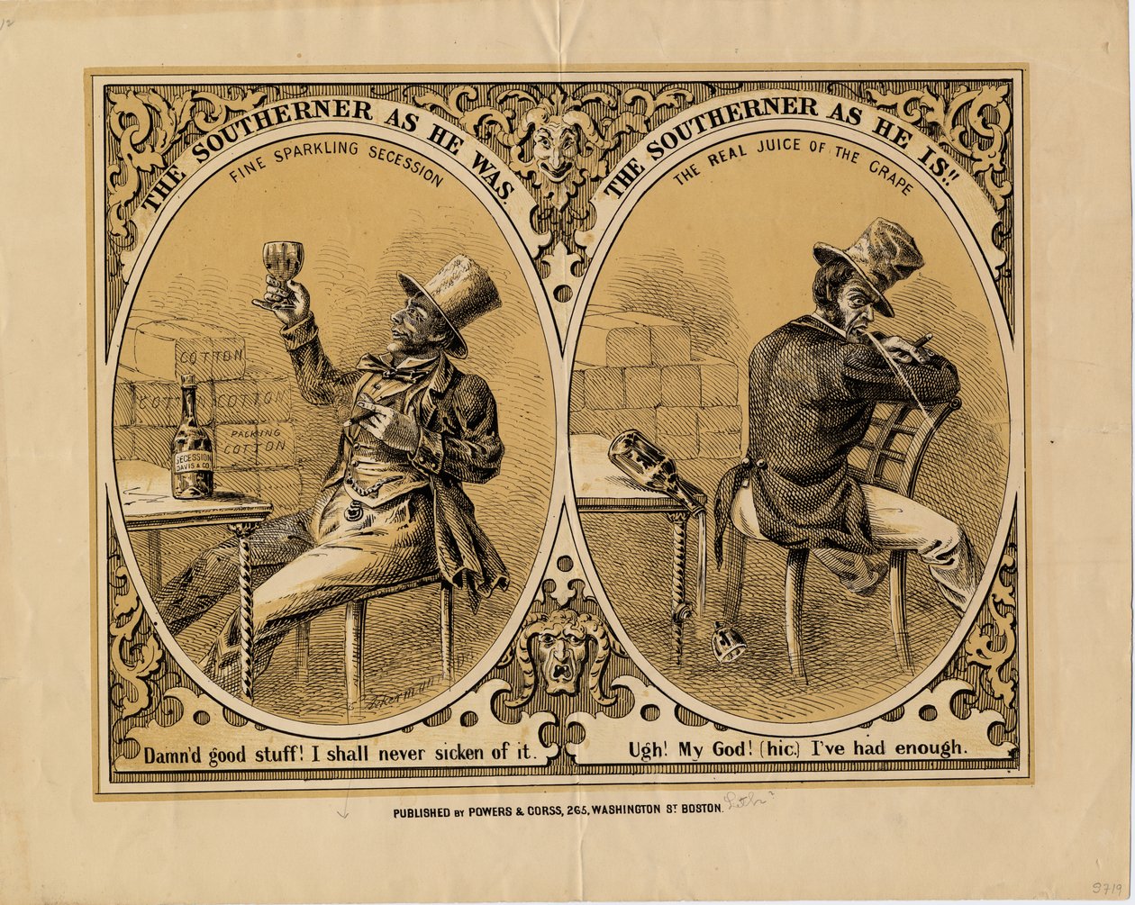 Olduğu gibi Güneyli, olduğu gibi Güneyli, Powers & Cross tarafından yayınlandı, Boston, c.1863 by American School