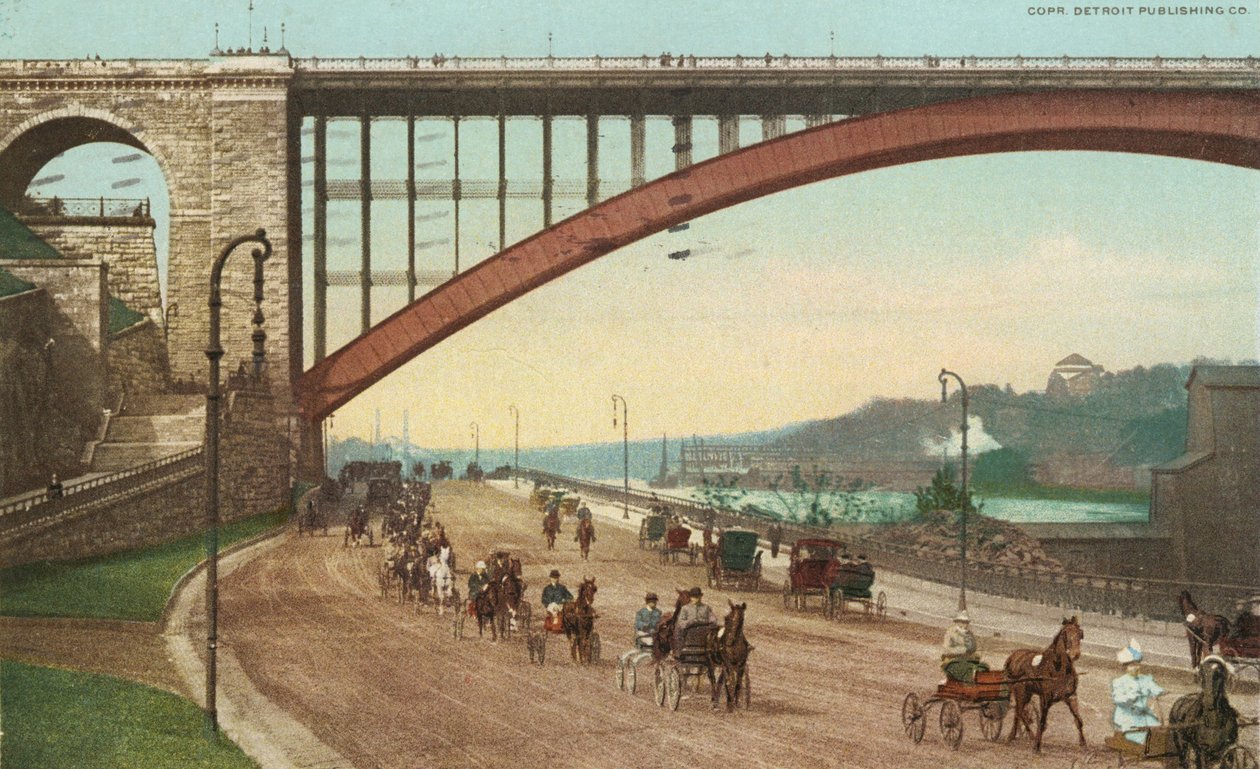Yarış Pisti, New York, c.1911 by American School