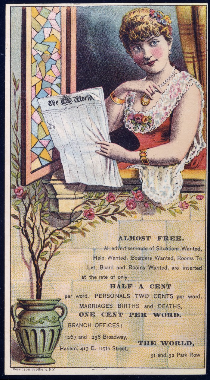 Dünya - gazete ilanları yerleştirme reklamı by American School