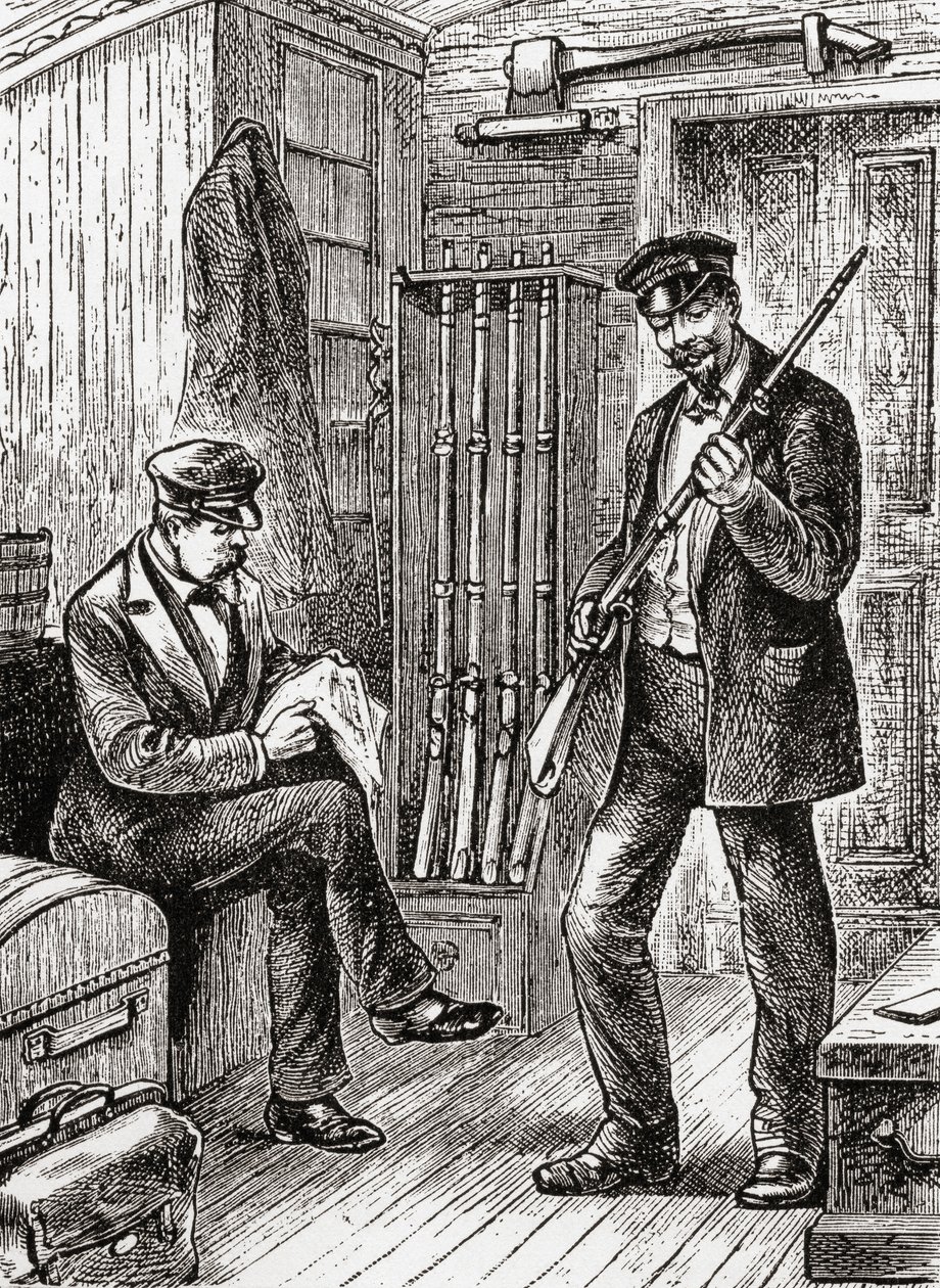 Bagaj sorumlusunun cephaneliği by American School