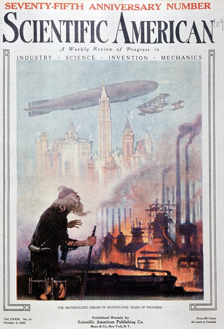 75 yıllık ilerlemenin hayali gerçekleşti - 02/10/1920 tarihli “Scientific American”da by American School