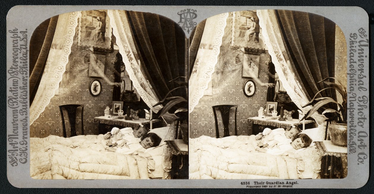 Koruyucu Melekleri, 1897 (stereograf) by American School